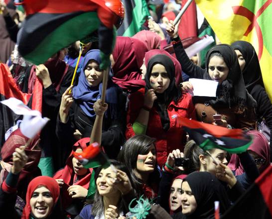 Libyans celebrate Revolt anniversary